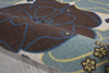 Nourison Home and Garden RS021 Light Blue Area Rug Detail Image