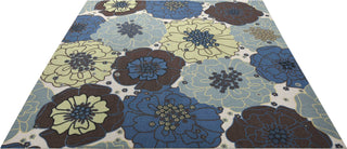 Nourison Home and Garden RS021 Light Blue Area Rug Main Image