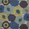 Nourison Home and Garden RS021 Light Blue Area Rug Main Image