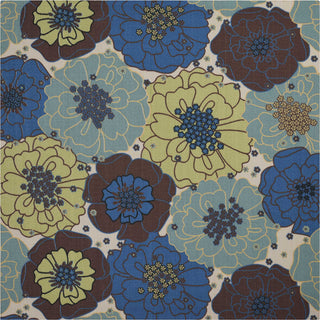 Nourison Home and Garden RS021 Light Blue Area Rug Main Image