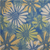 Nourison Home and Garden RS022 Blue Area Rug Main Image