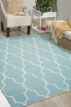 Nourison Home and Garden RS087 Aqua Area Rug Room Image Feature