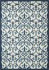 Nourison Home and Garden RS093 Blue Area Rug 5'3'' X 7'5''