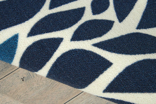 Nourison Home and Garden RS094 Blue Area Rug 6' X 8'