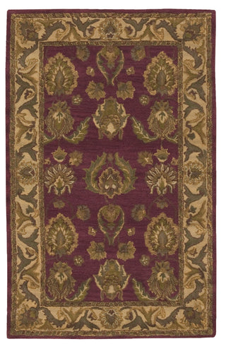 Nourison India House IH01 Burgundy Area Rug main image