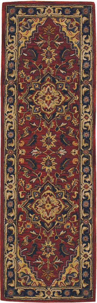 Nourison India House IH02 Rust Area Rug Runner Image