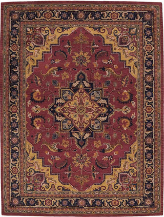 Nourison India House IH02 Rust Area Rug Main Image