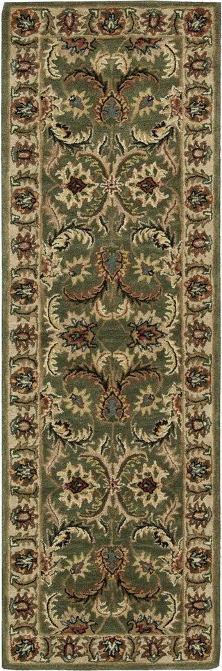 Nourison India House IH18 Green Area Rug Runner Image