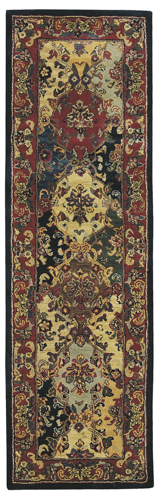 Nourison India House IH23 Multicolor Area Rug 3' X 8'