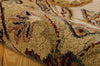 Nourison India House IH47 Ivory Gold Area Rug Detail Image