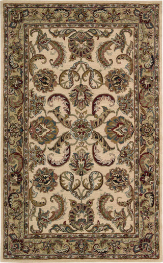 Nourison India House IH47 Ivory Gold Area Rug Main Image