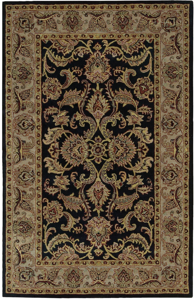 Nourison India House IH48 Black Area Rug main image