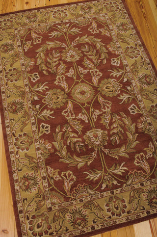 Nourison India House IH58 Rust Area Rug Main Image