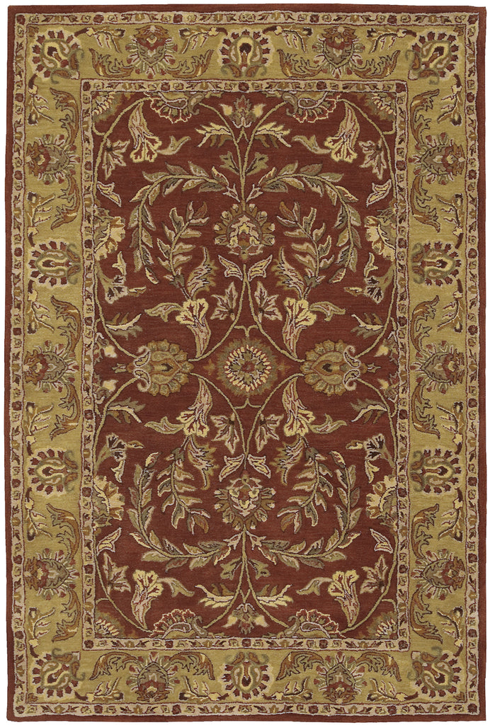 Nourison India House IH58 Rust Area Rug main image