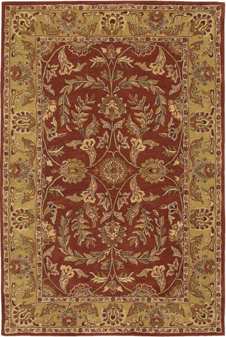 Nourison India House IH58 Rust Area Rug Main Image