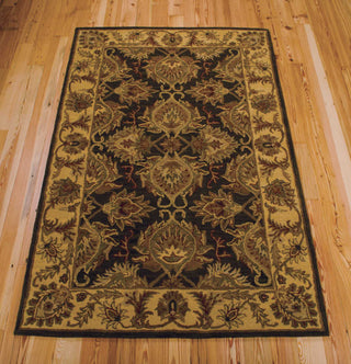 Nourison India House IH59 Green Area Rug Main Image Feature