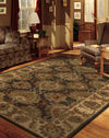 Nourison India House IH59 Green Area Rug Room Image Feature