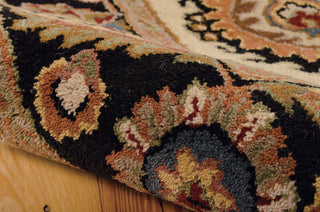 Nourison India House IH60 Beige Area Rug Detail Image