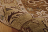 Nourison India House IH66 Chocolate Area Rug Detail Image