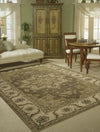 Nourison India House IH66 Olive Area Rug 5' X 8' Living Space Shot Feature