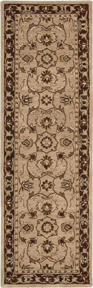 Nourison India House IH71 Taupe Area Rug Runner Image