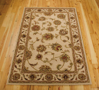 Nourison India House IH73 Ivory Area Rug Main Image Feature