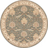Nourison India House IH75 Blue Area Rug Round