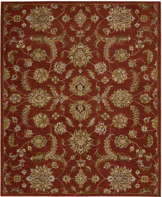 Nourison India House IH83 Brick Area Rug Main Image