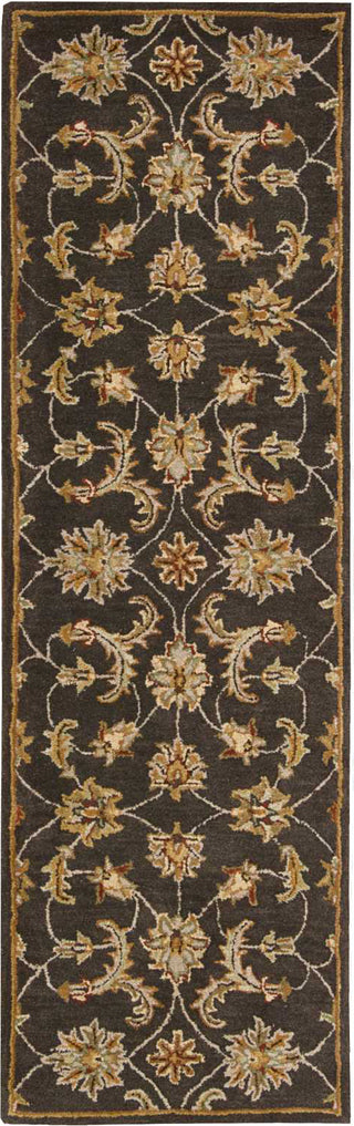 Nourison India House IH83 Charcoal Area Rug Runner Image