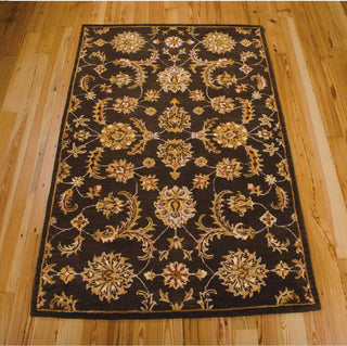 Nourison India House IH83 Charcoal Area Rug Main Image