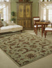 Nourison India House IH83 Light Green Area Rug 5' X 8' Living Space Shot Feature