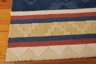 Nourison India House IH84 Multicolor Area Rug Corner Image