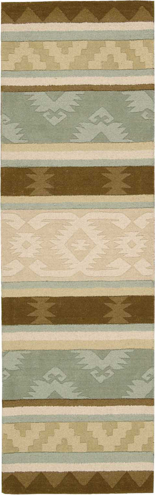 Nourison India House IH84 Sage Area Rug Runner Image