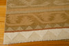 Nourison India House IH85 Camel Area Rug 5' X 8' Corner Shot