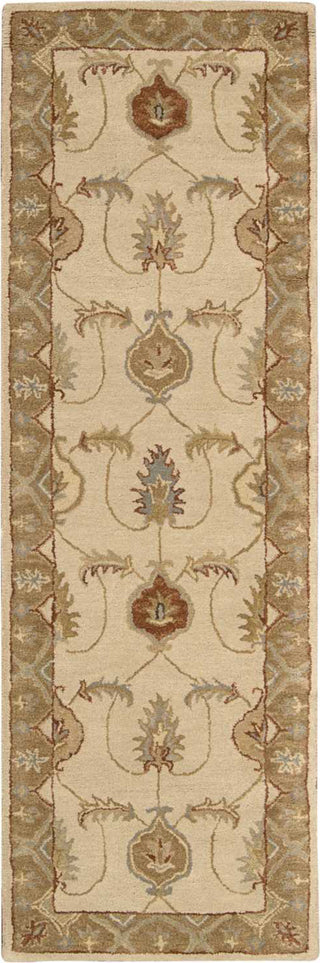 Nourison India House IH87 Ivory Gold Area Rug Runner Image