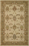 Nourison India House IH87 Ivory Gold Area Rug Room Image Feature