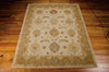 Nourison India House IH87 Ivory Gold Area Rug Main Image Feature