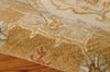 Nourison India House IH87 Ivory Gold Area Rug Detail Image