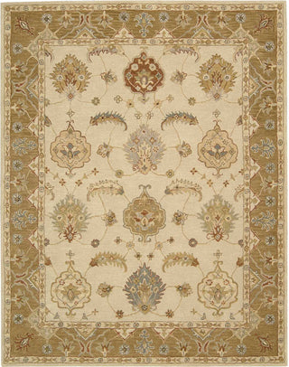 Nourison India House IH87 Ivory Gold Area Rug Main Image