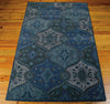 Nourison India House IH88 Denim Area Rug Main Image Feature