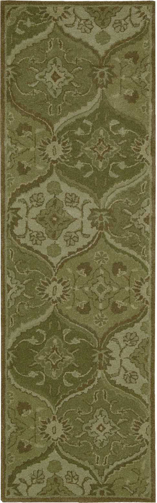 Nourison India House IH88 Green Area Rug Runner Image