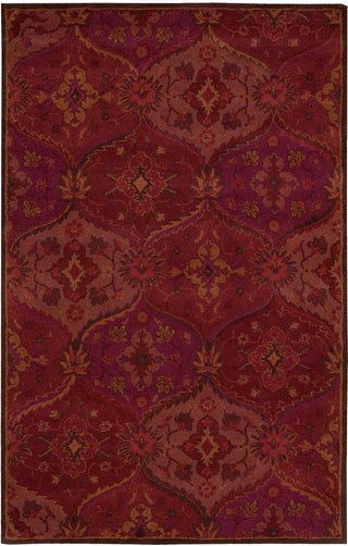 Nourison India House IH88 Red Area Rug Main Image