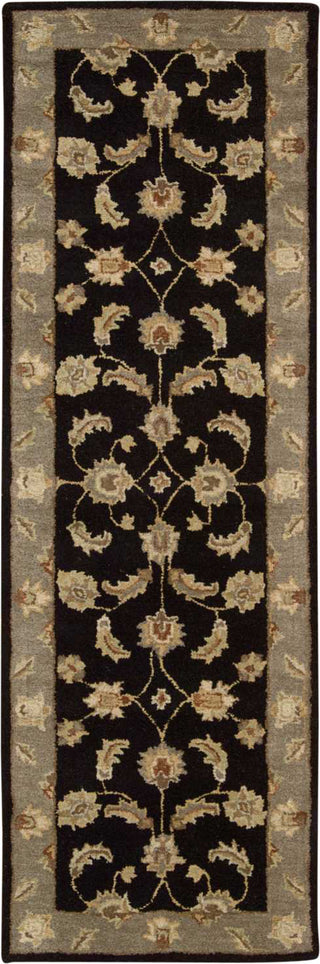 Nourison India House IH90 Black Area Rug Runner Image