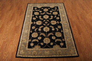 Nourison India House IH90 Black Area Rug Main Image Feature