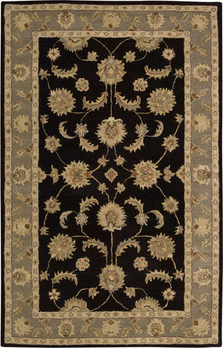 Nourison India House IH90 Black Area Rug Main Image