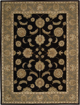 Nourison India House IH90 Black Area Rug Main Image