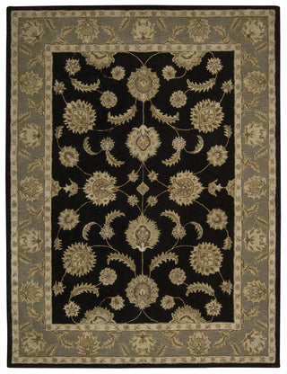 Nourison India House IH90 Black Area Rug main image