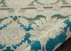 India House IH91 Ivory/Teal Area Rug by Nourison Detail Image
