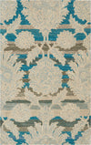 India House IH91 Ivory/Teal Area Rug by Nourison 2'6'' X 4'
