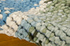 Nourison Impressionist IMPR1 Green Blue Area Rug 6' X 8' Texture Shot